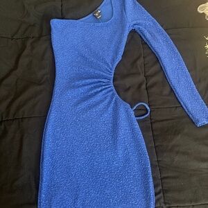 Blue sparkly dress